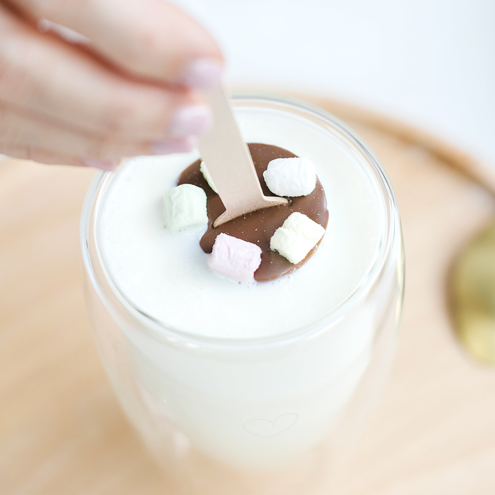 Trinkschokolade Marshmallow "Heute fühl ich mich bärenstark"