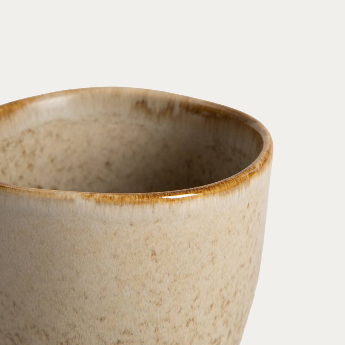 Steinzeug-Tasse DAREL – Beige | 300 ml