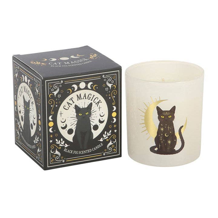 Katzen-Magick Schwarze Feigenkerze