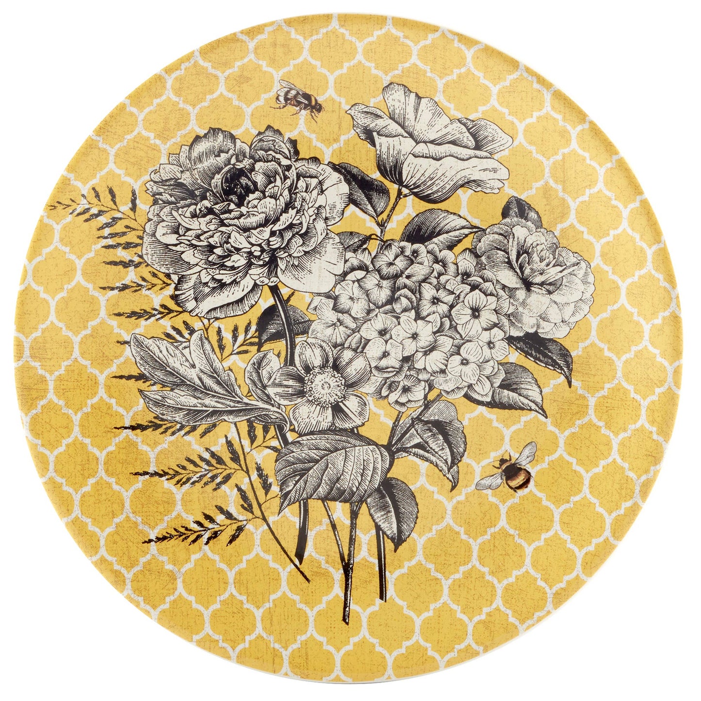 Teller French Bees, 4er Set