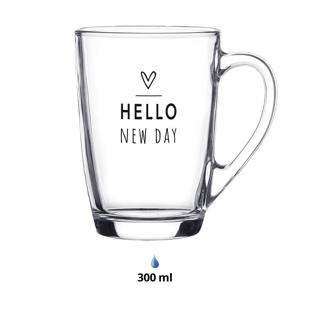 Teeglas 'Hello' 2er Set