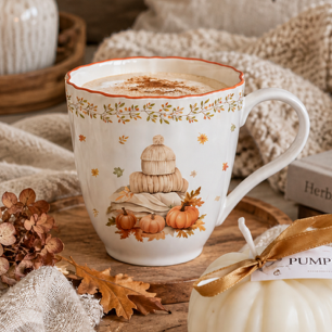 Vintage Herbstbecher