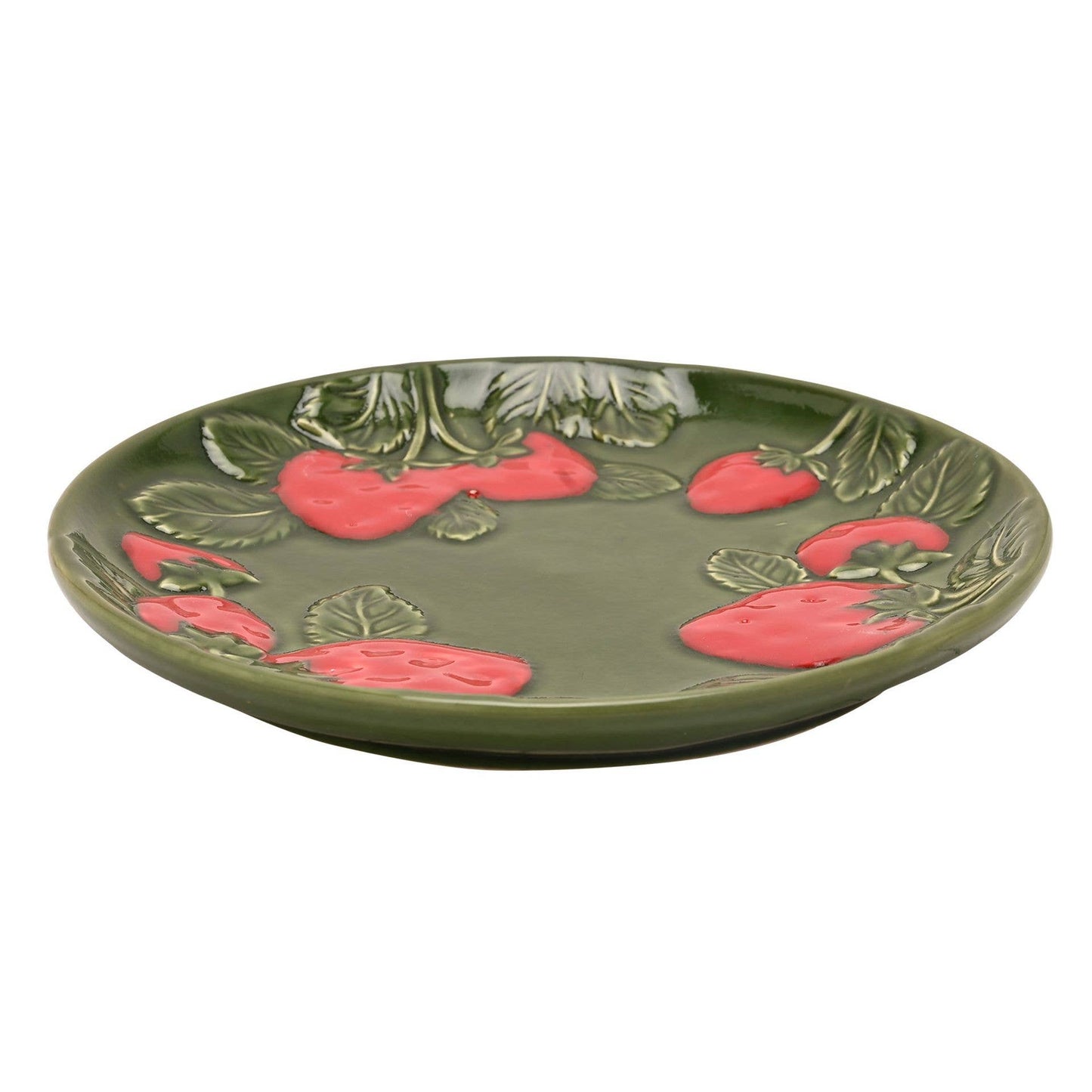 Cottage Garden Erdbeer-Teller – Keramik mit Relief