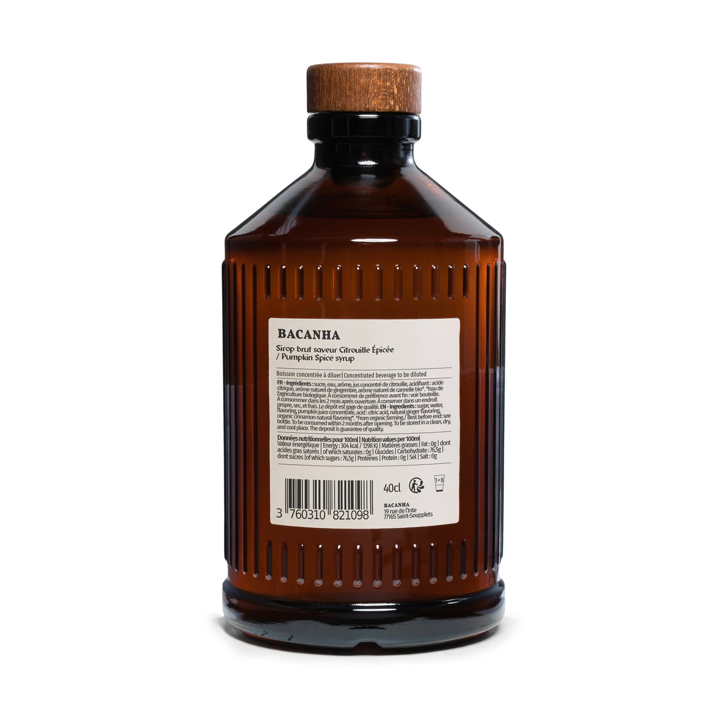 Roher Kürbis-Gewürzsirup  - 400 ml