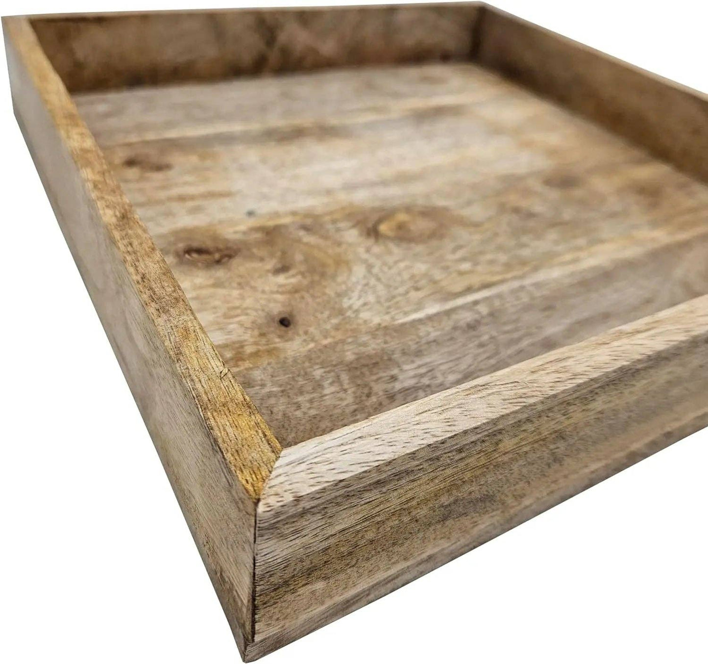 Tablett Mangoholz  30 x 30 cm