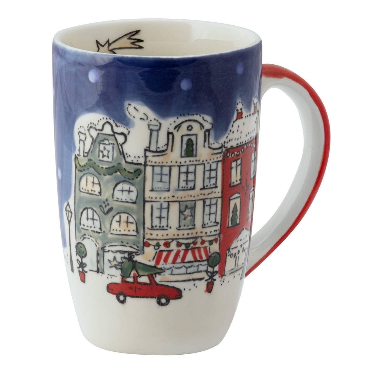 Designbecher Snow is falling