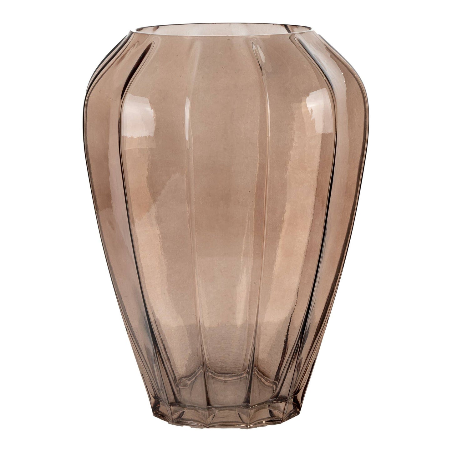 Vase braun