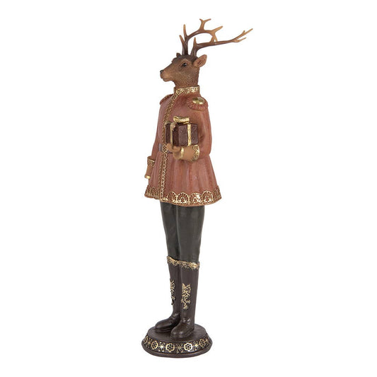 Dekorative Figur Hirsch  Braun