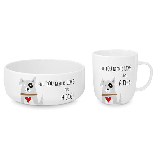 Love And Dog Set