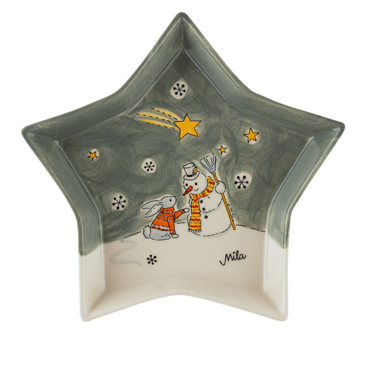 Plätzchenteller Snowfriends