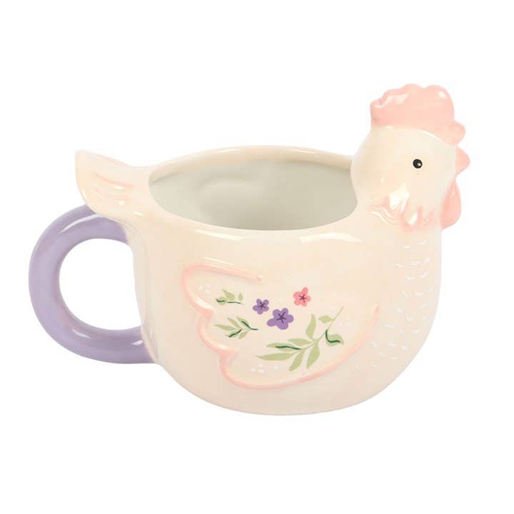 Tasse Blumenhenne
