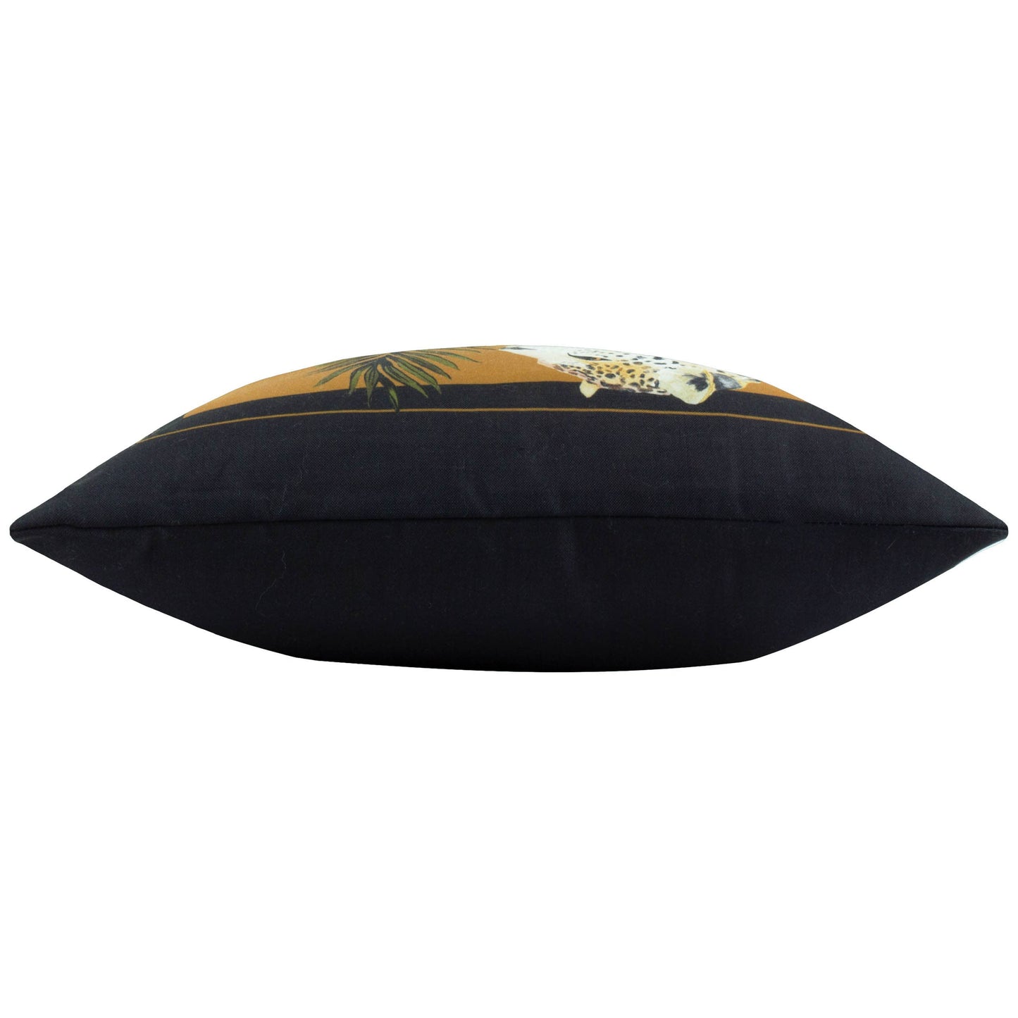 Leopardis Kissen Schwarz/Gold