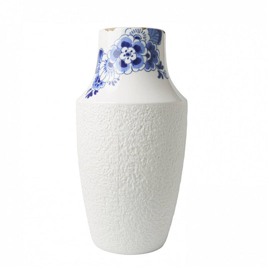 Blaue Blütenvase
