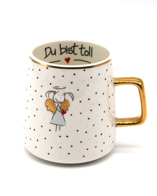 Tasse Schutzengel " Du bist toll"