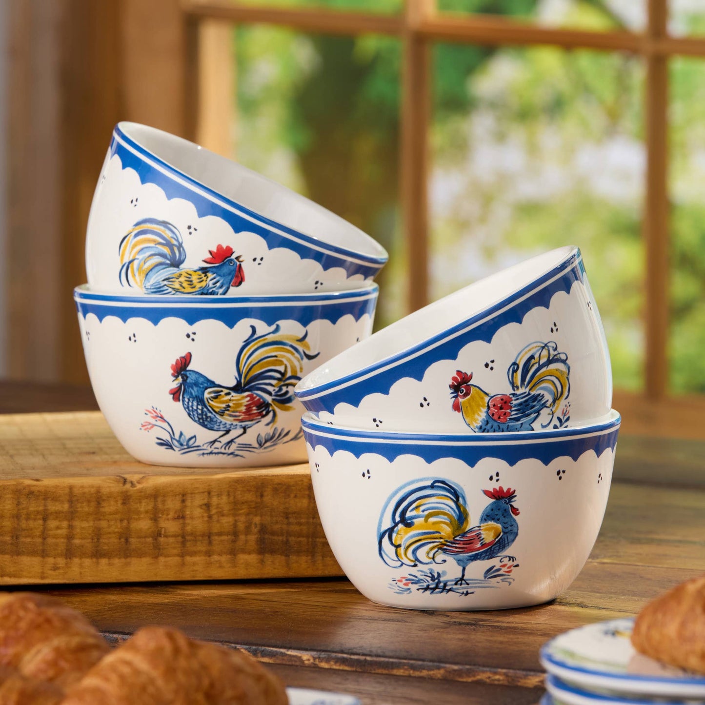 Schalen-Set „French Rooster“ – 4-teilig