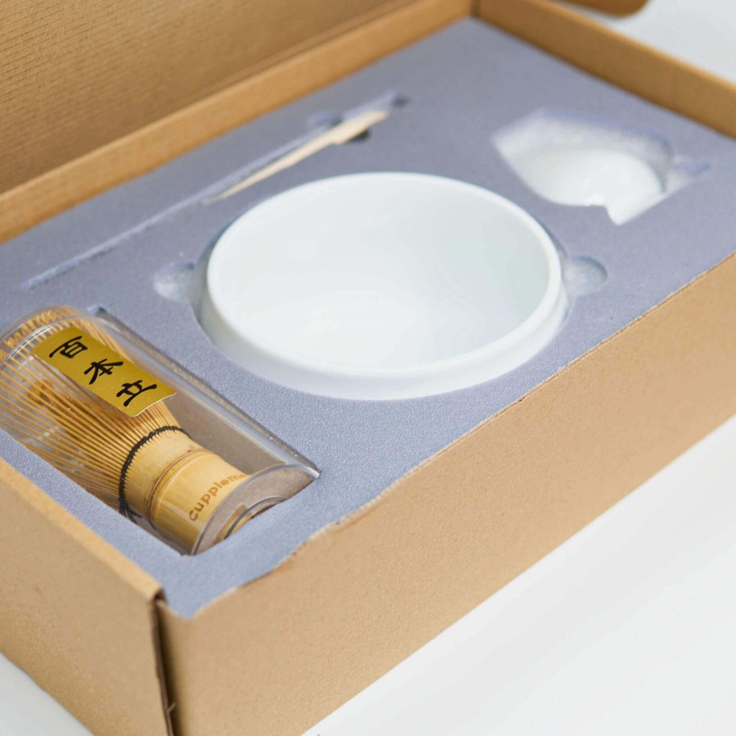 Matcha-Set Wit: Starterkit 3-teilig