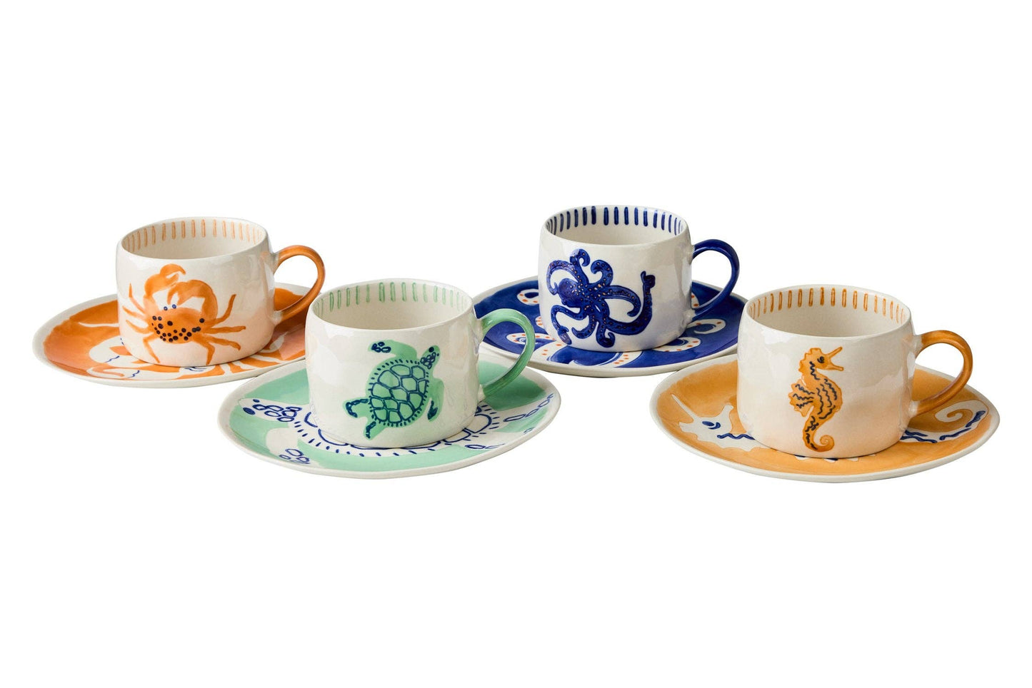 Dessertteller mit Krabbe