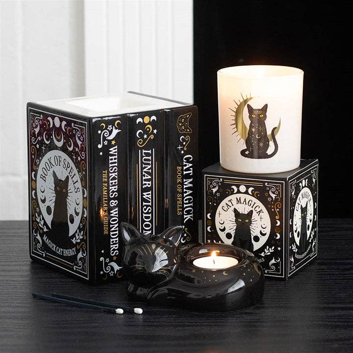 Katzen-Magick Schwarze Feigenkerze