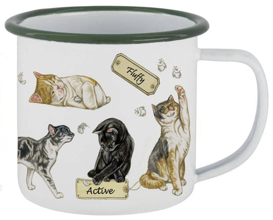 Tassen mit Katzen