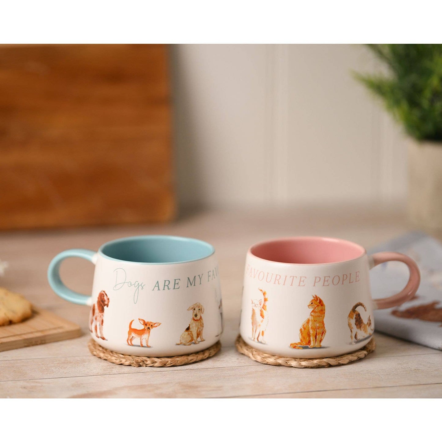 Keramiktasse „Cats Are My Favourite People“