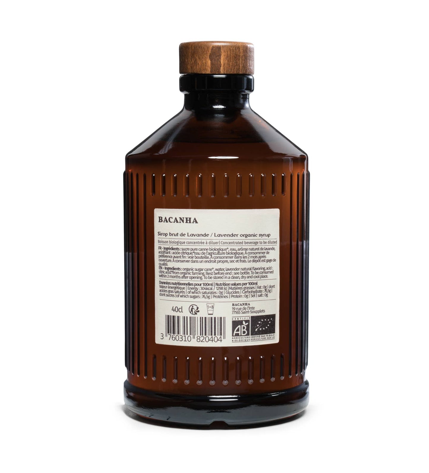 Bio Lavendel-Rohsirup – 400 ml