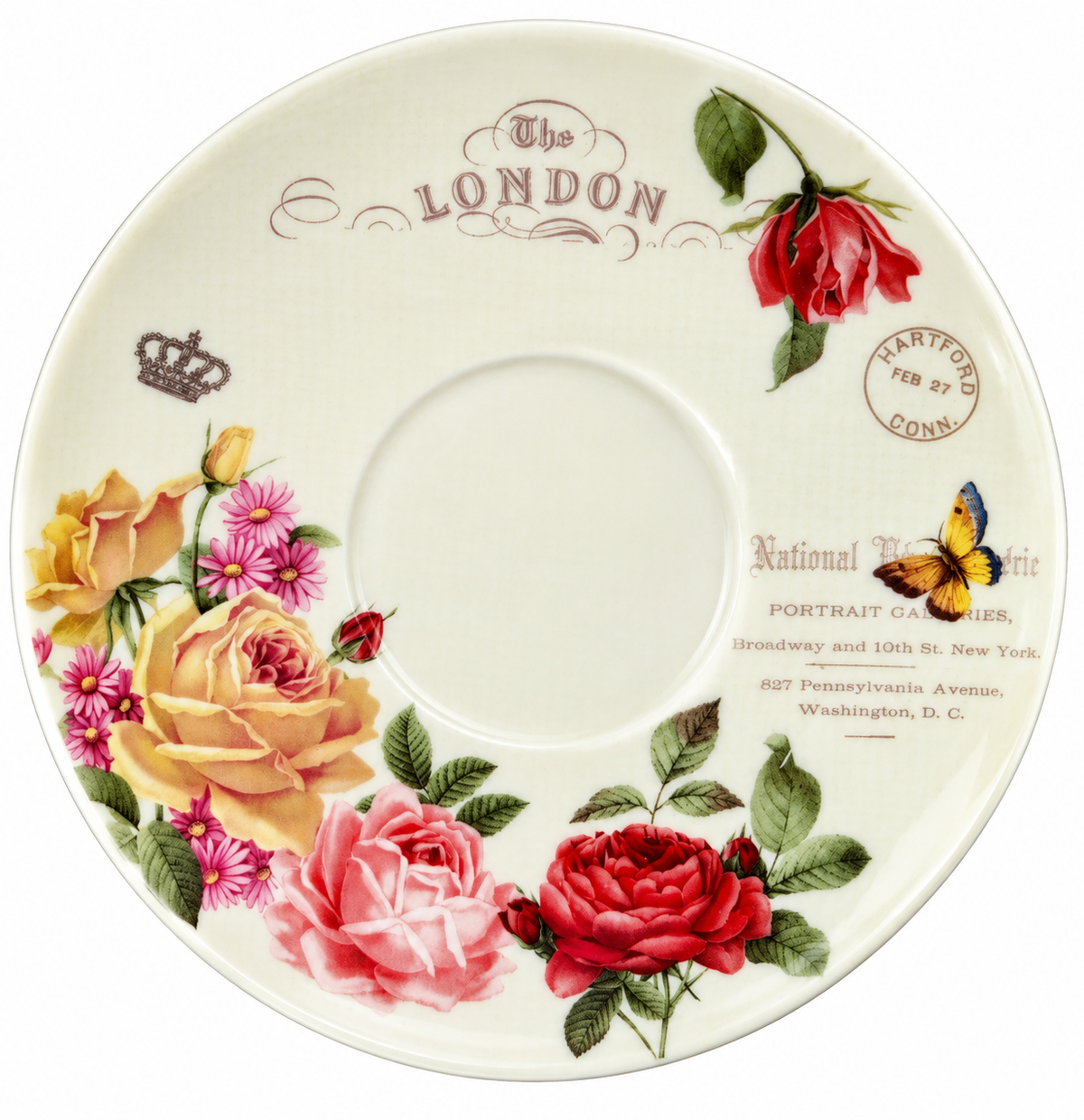 Teetasse und Untertasse Royal Roses