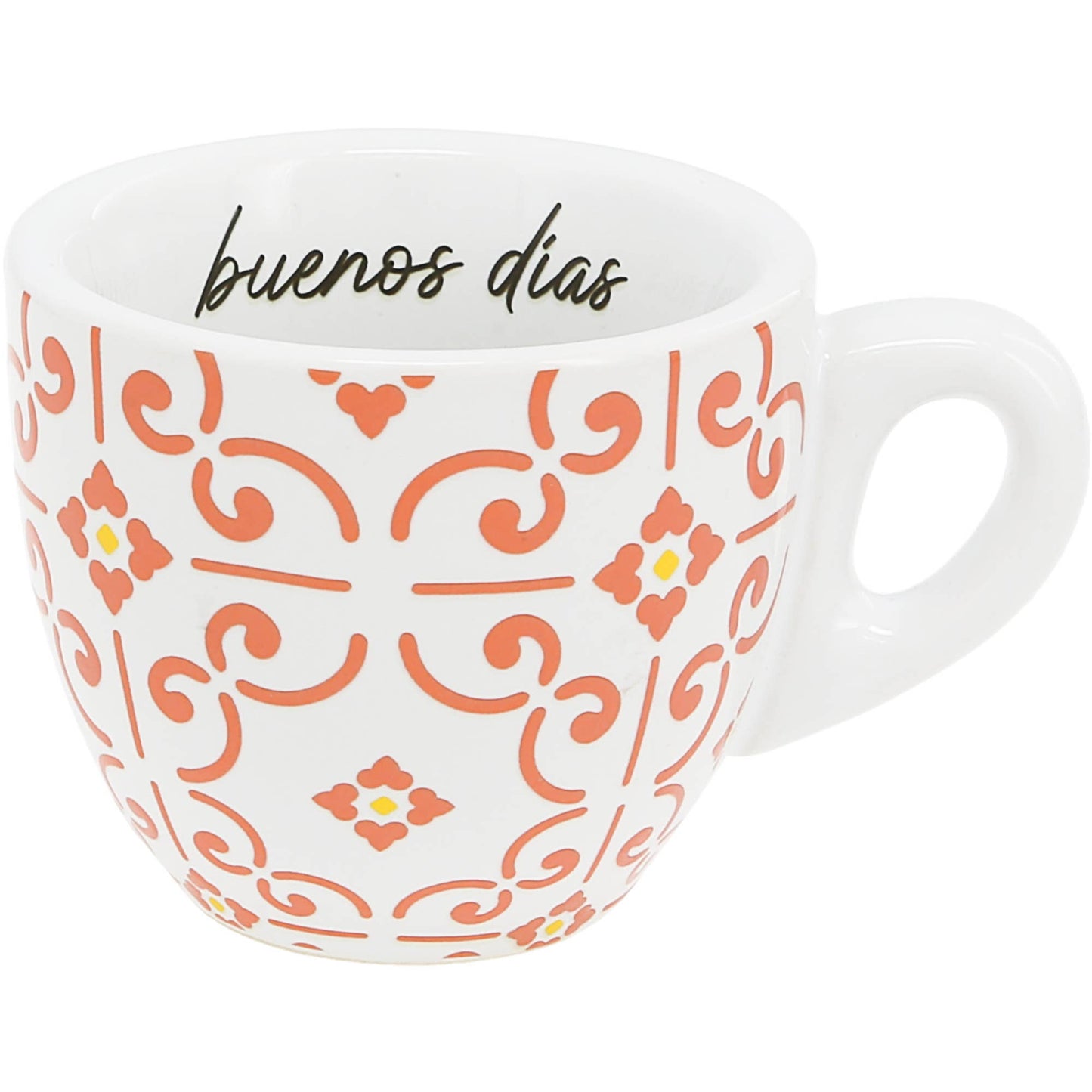 Espresso-Tasse und Untertasse "Buenos Días"