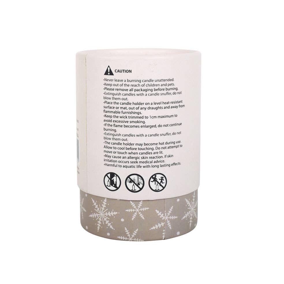 Frosty Vanilla Winter-Pinguinkerze