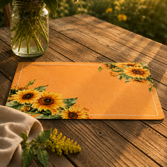 Platzsets 'SUNFLOWER ORANGE'