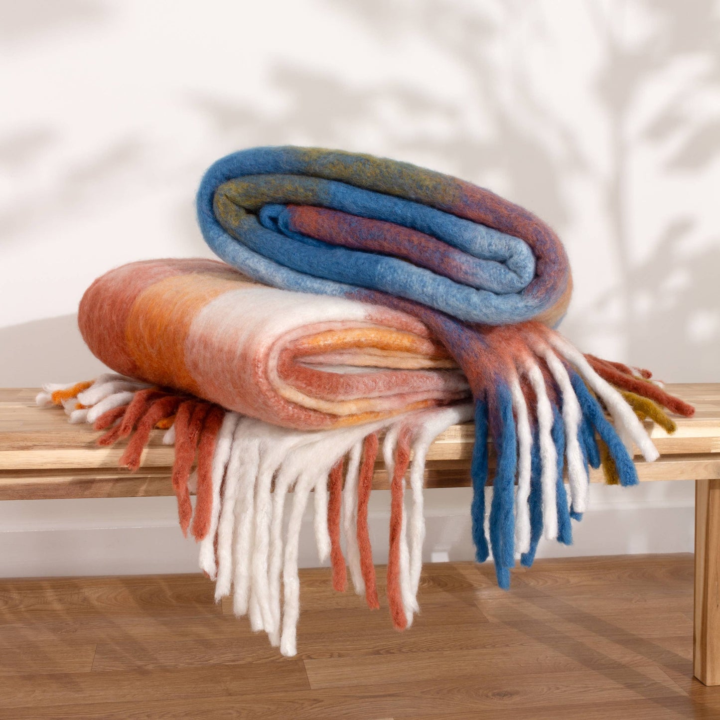 Juno Throw Zimt: Cinammon / 130 x 180 cm