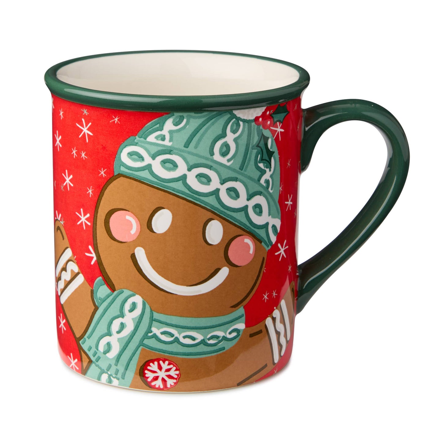 Weihnachts-Whimsy-Lebkuchen-Tassen-Set, 4 St.