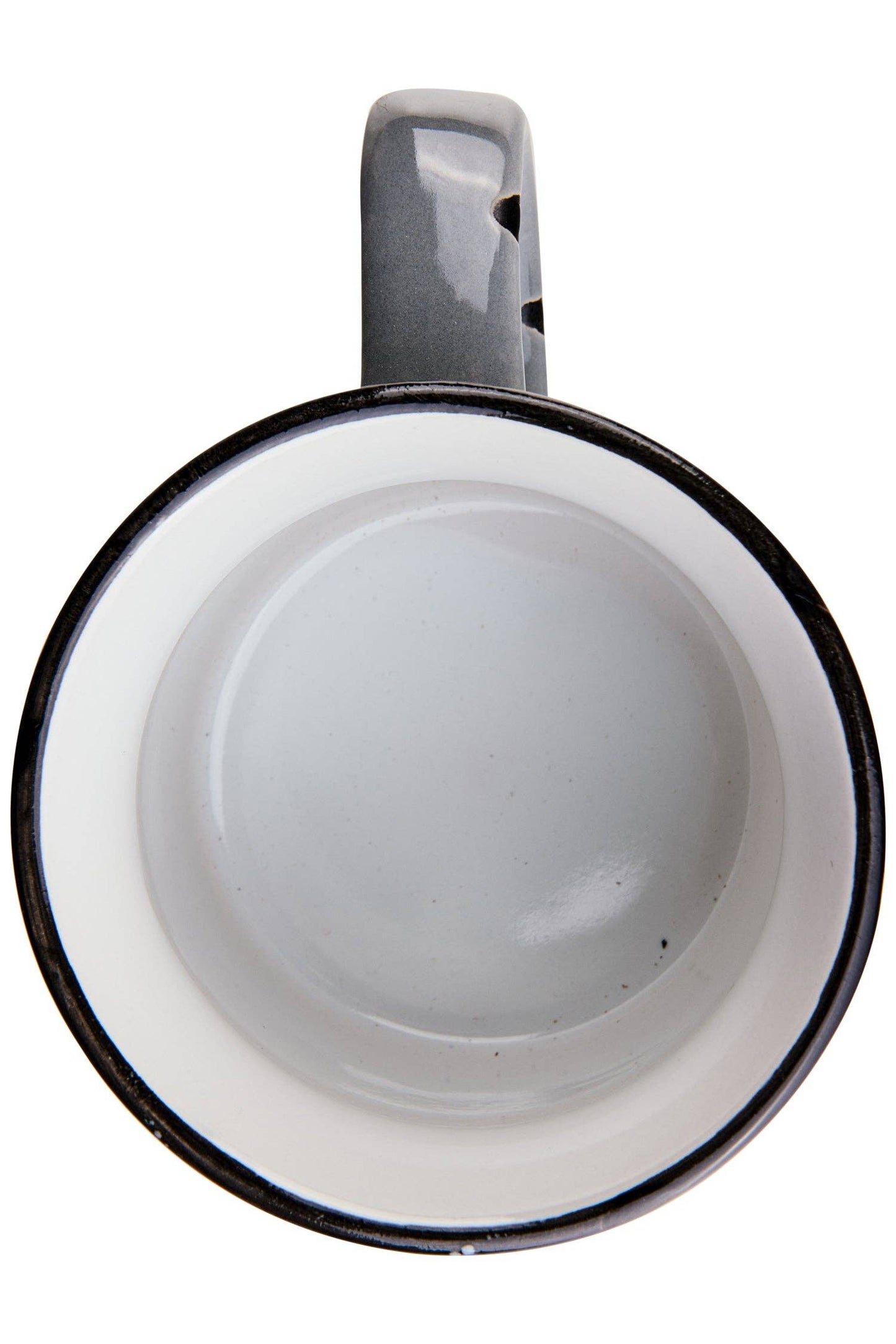 Keramik-Tasse GRIGIO, BIANCO