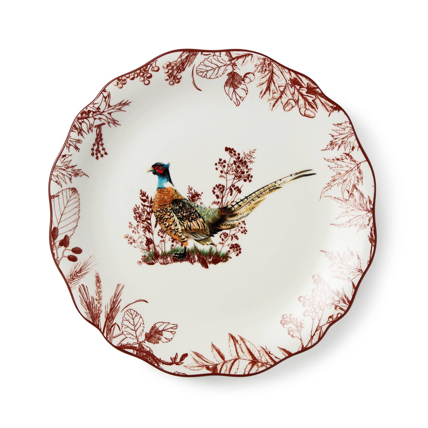 Speiseteller-Set „Pheasant Grove“ – 4 Stück