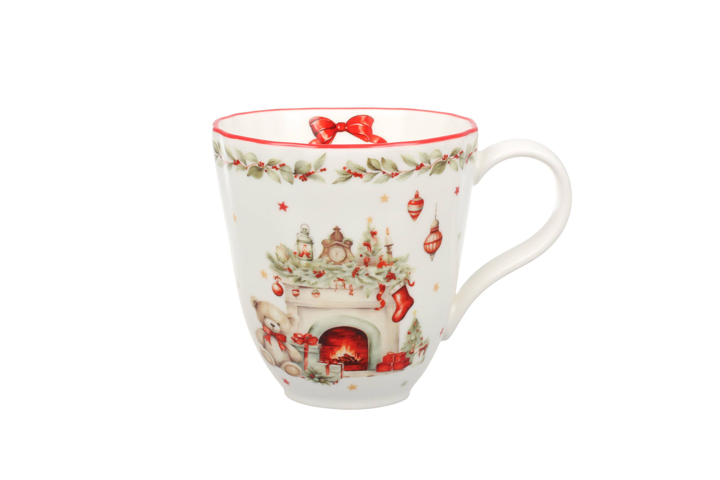 Porzellanbecher Vintage Christmas