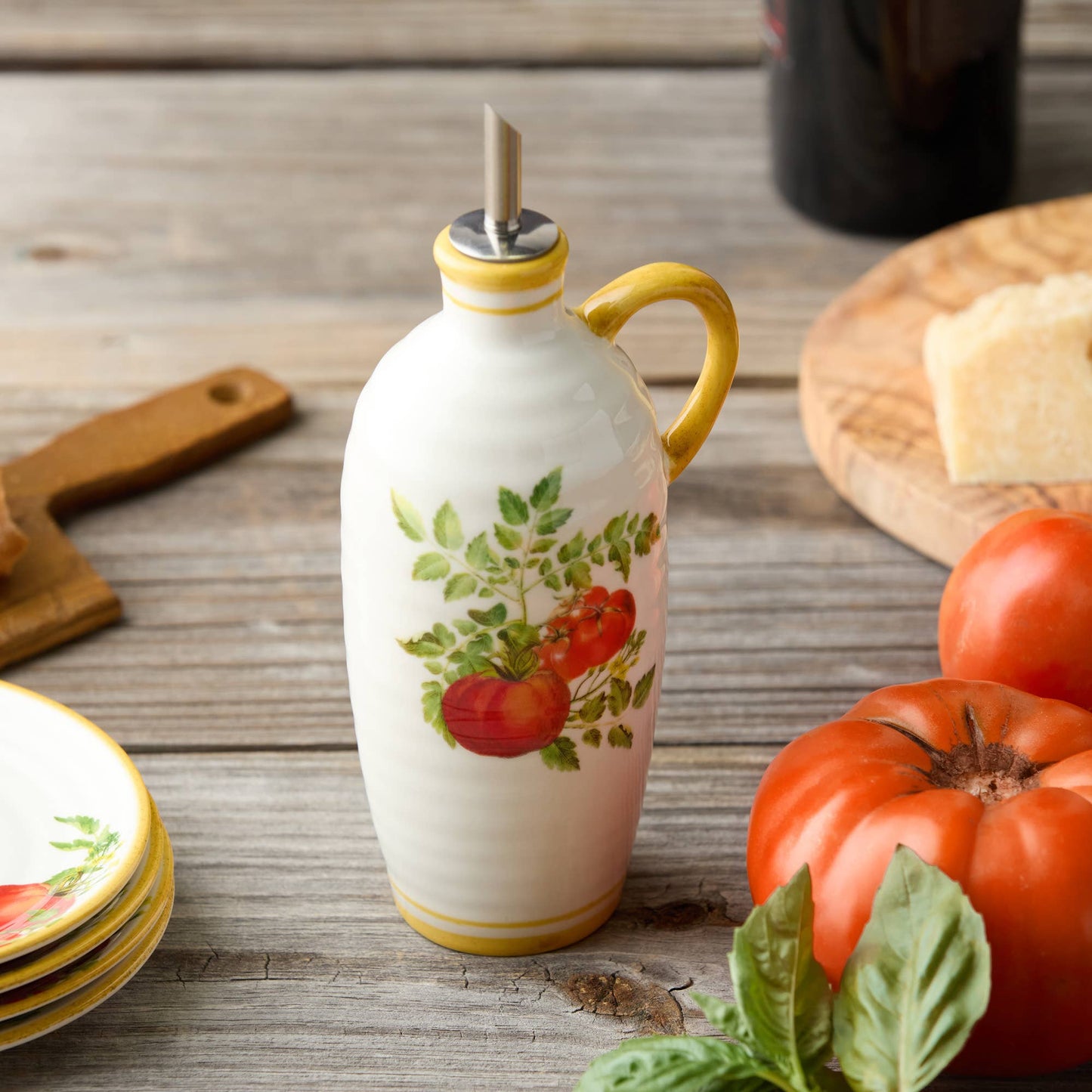 Pomodoro-Ölflasche