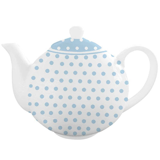 Teekanne Polka Dot Pastellblau