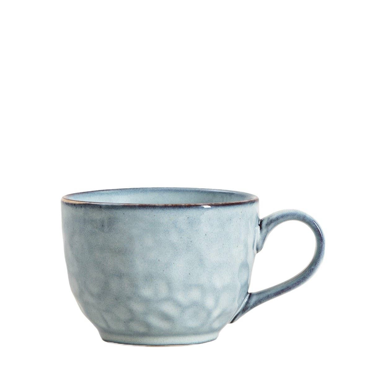 Steinzeugbecher – Blau | 500 ml