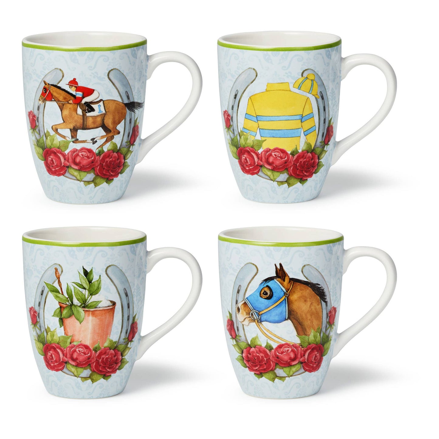 Day at the Races Tasse, 4 Stück