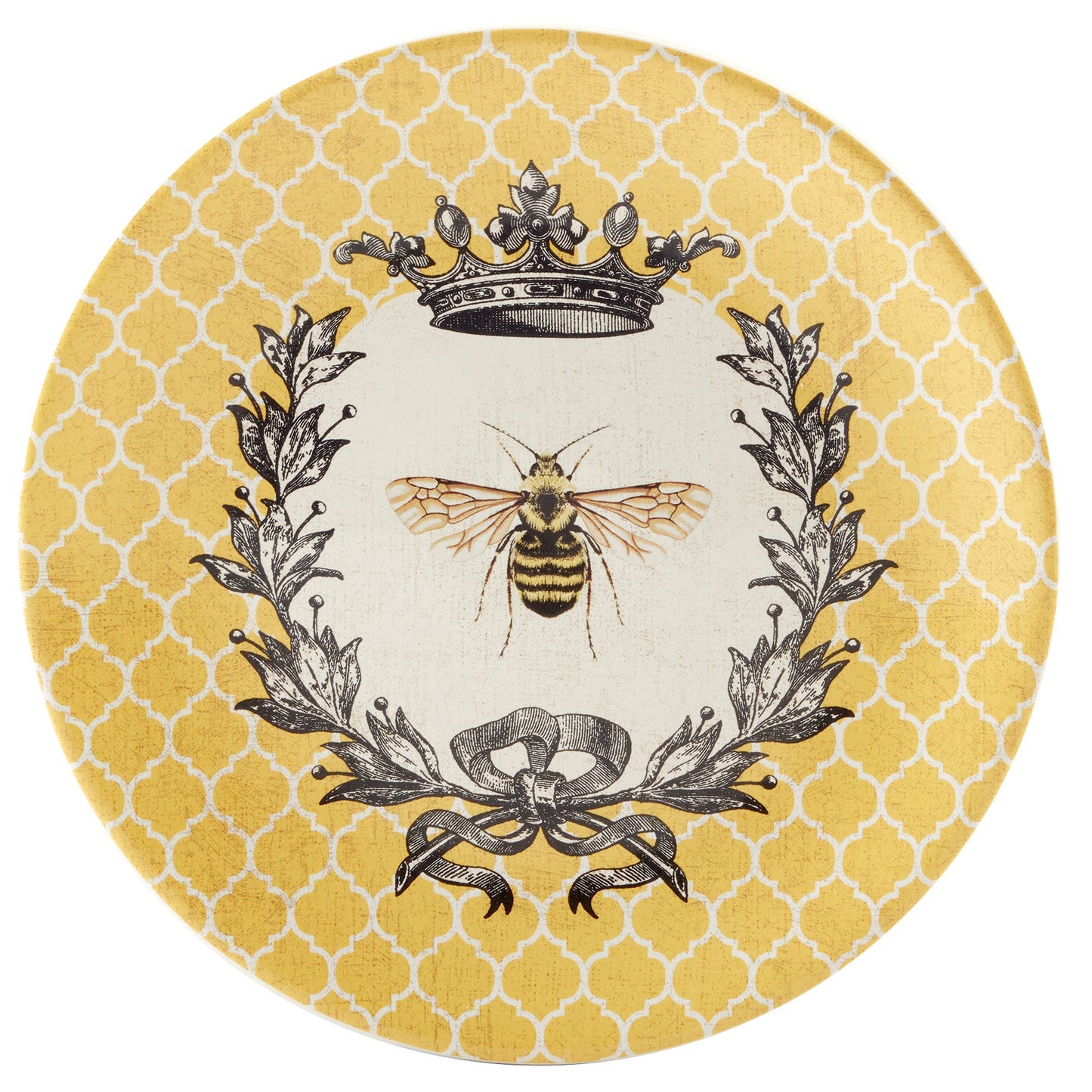 Teller French Bees, 4er Set