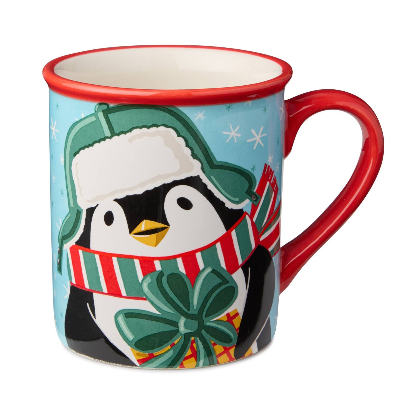 Weihnachtlicher Pinguin-Becher-Set 4 St.