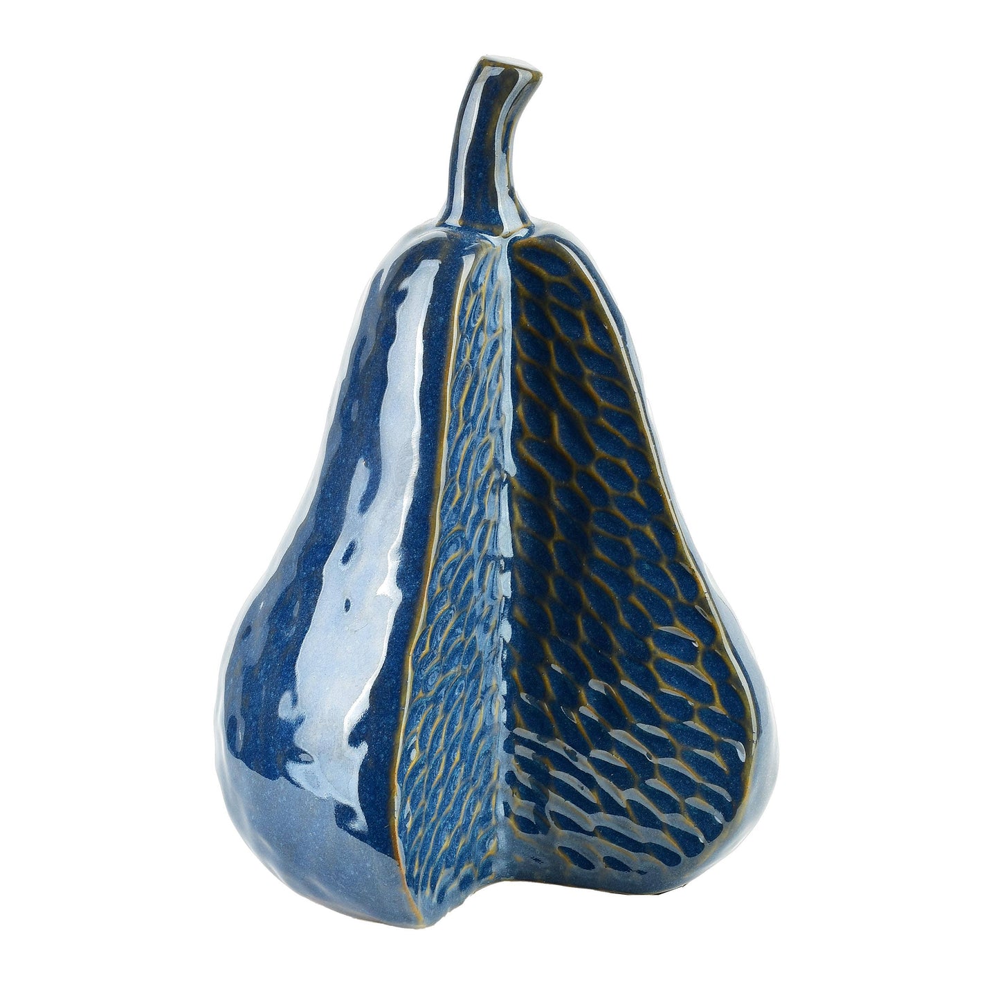 SAGGIO BIRNE Figur 13,5x12x21 cm marineblau HTTS1730