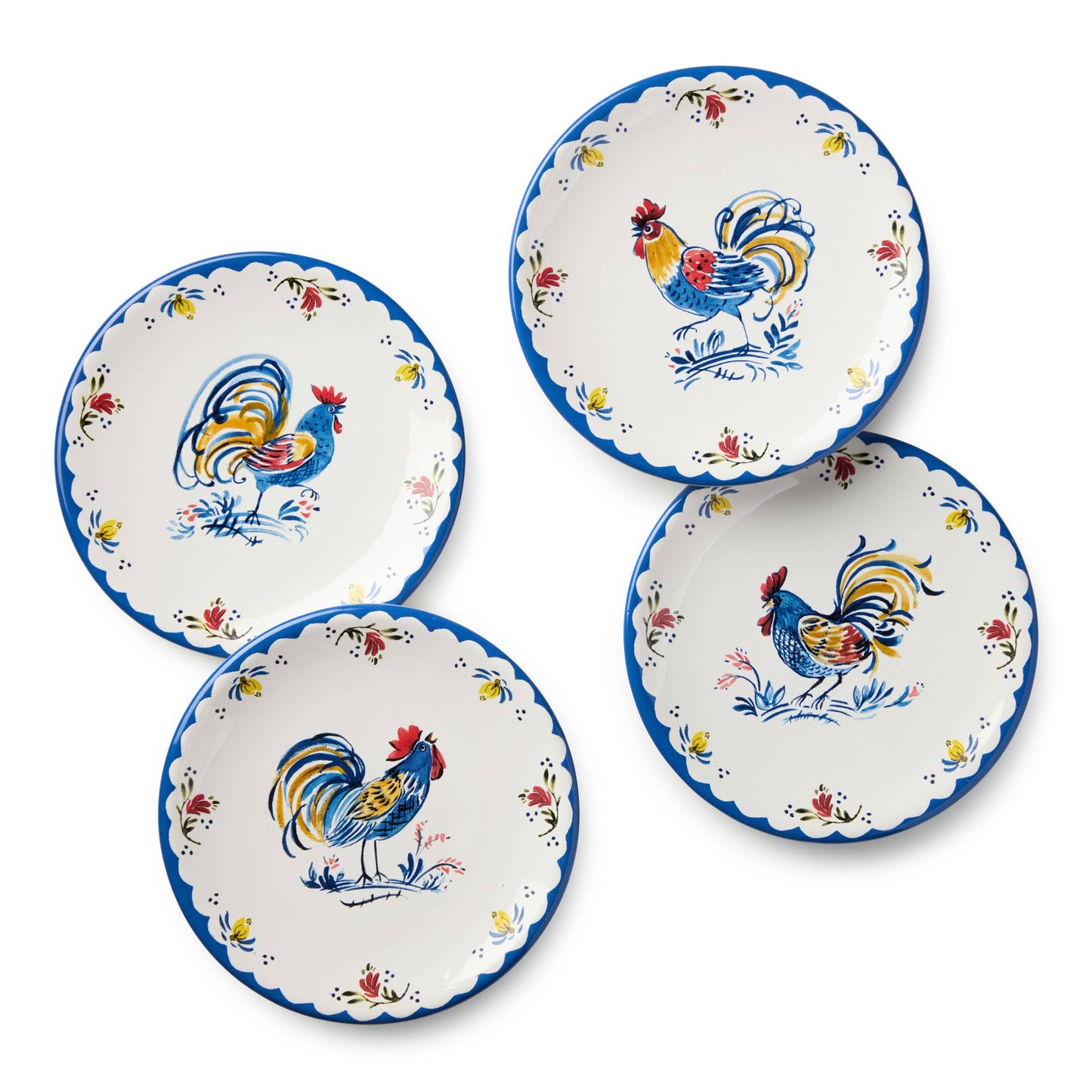 Teller-Set  „French Rooster“