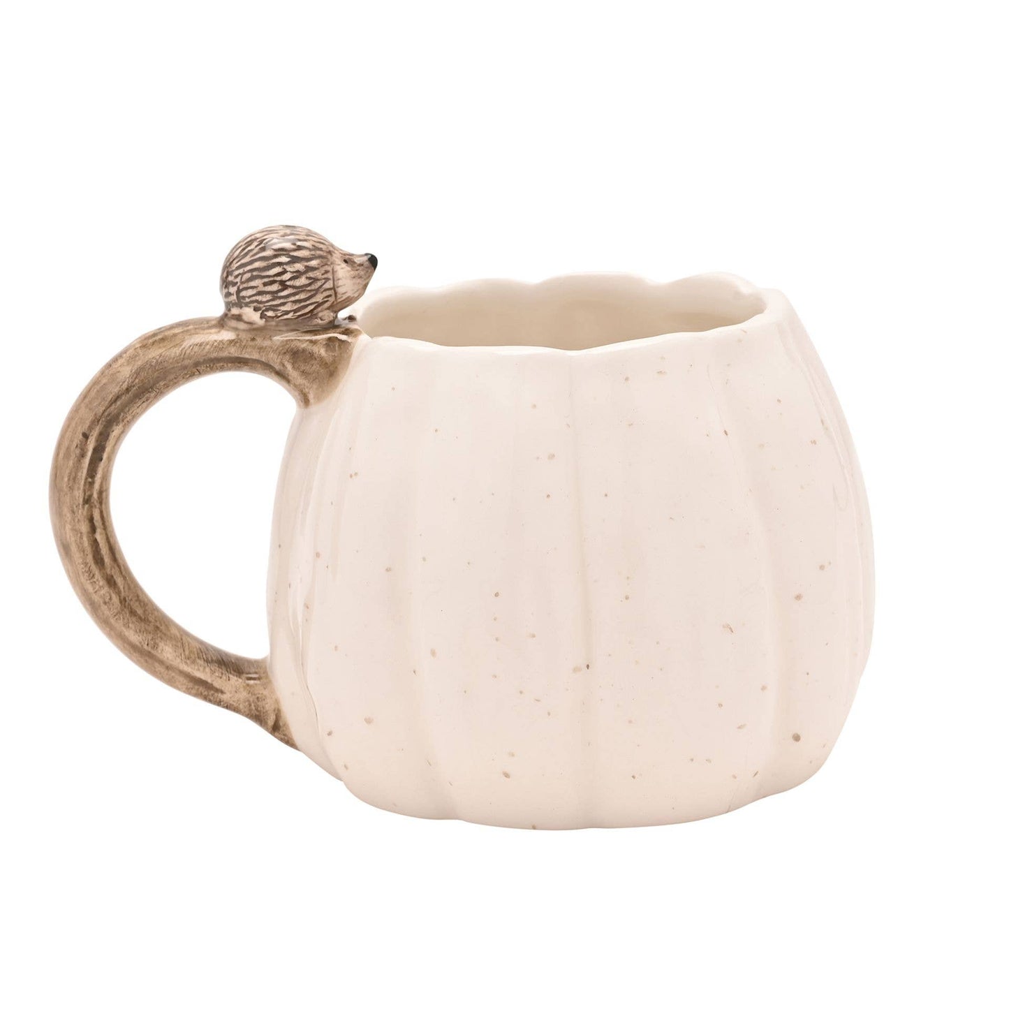Country Living Kürbistasse mit Igel am Henkel