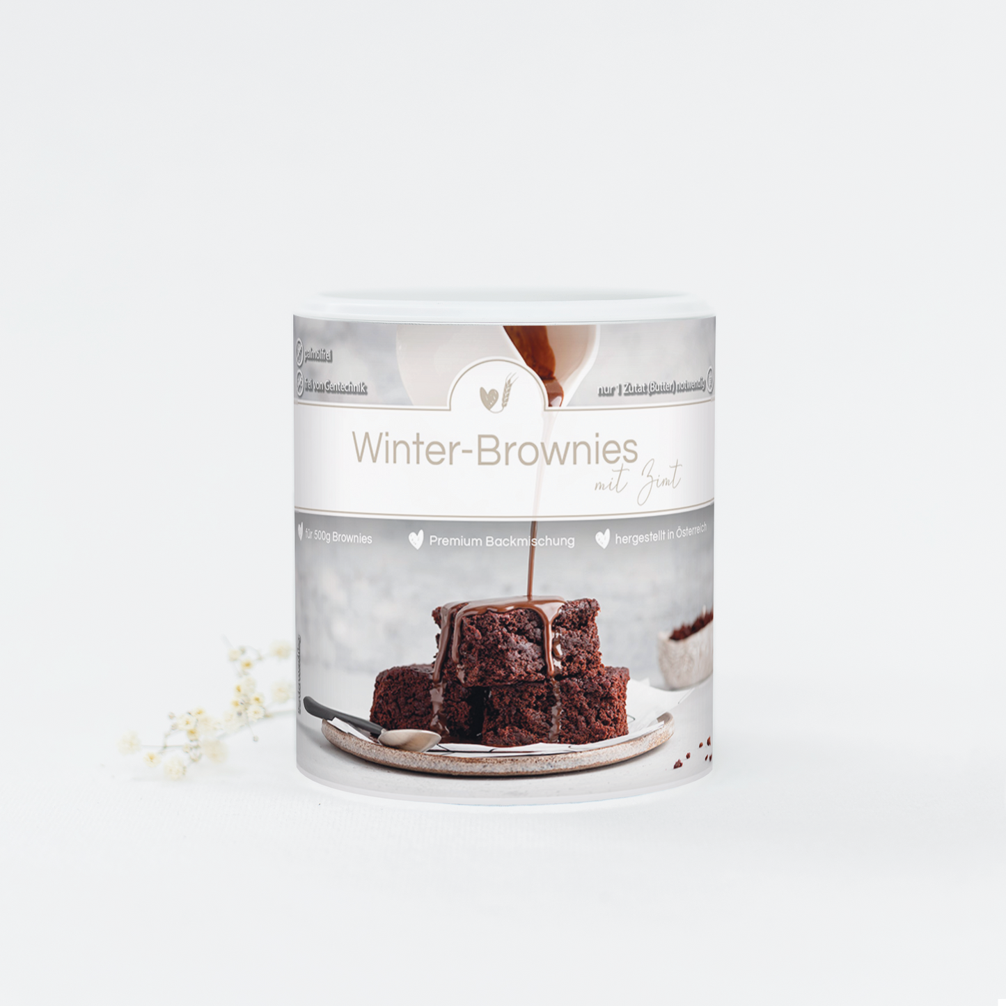 Winter-Brownies mit Zimt