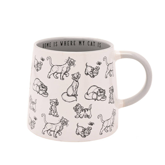 Disney Katzen & Hunde Tasse - Zuhause ist, wo meine Katze ist