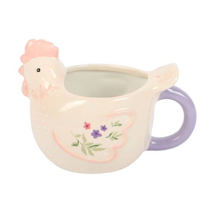 Tasse Blumenhenne