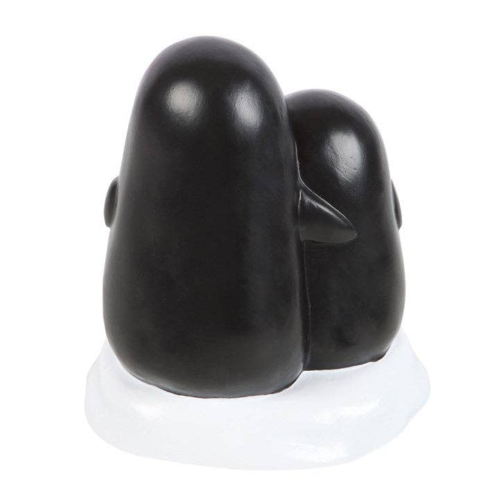 Winter-Dekoration mit Pinguinmotiv zum Kuscheln