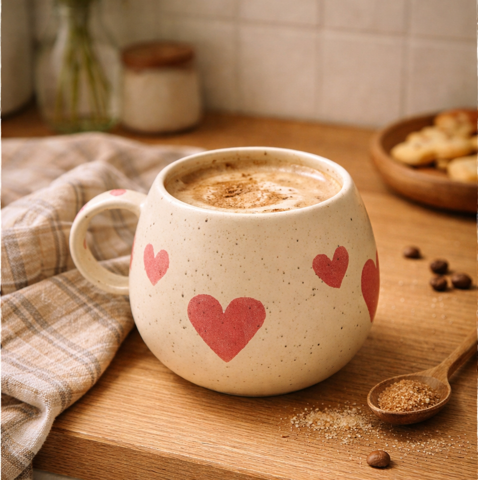 Kuschelige Ball-Tasse, Limitierte Auflage