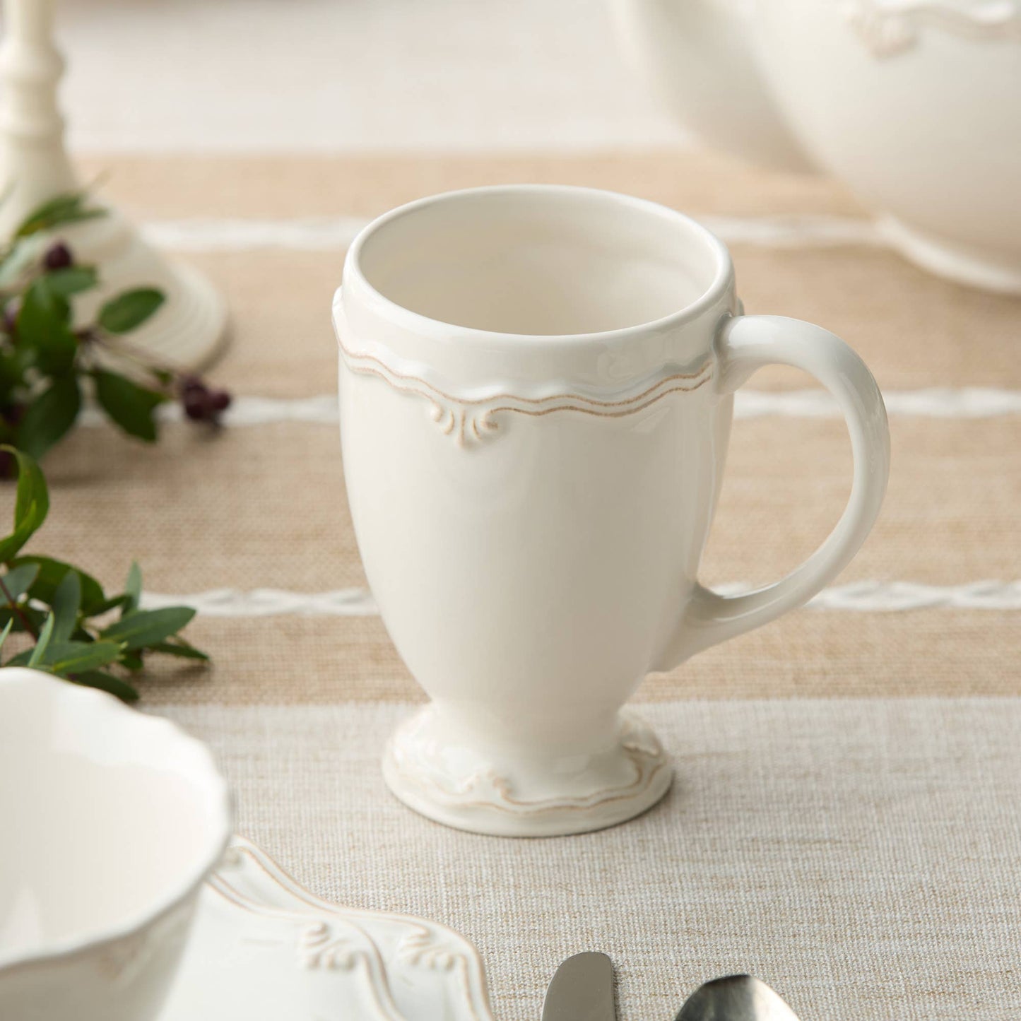 Heritage Scroll Tassen-Set