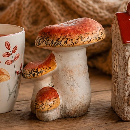 Keramik Dekopilz STEINPILZ